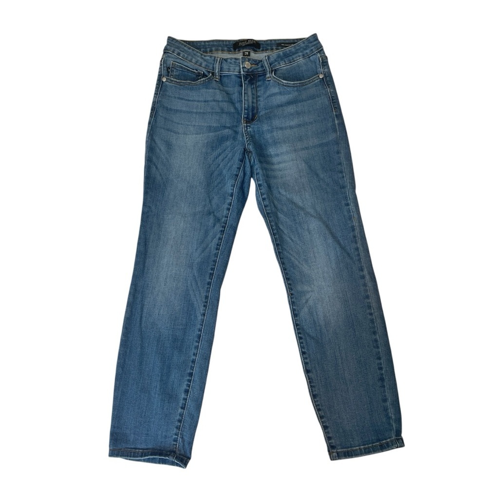 Judy Blue Relaxed Fit Mid Rise Cropped Stretch Jean Women's 29